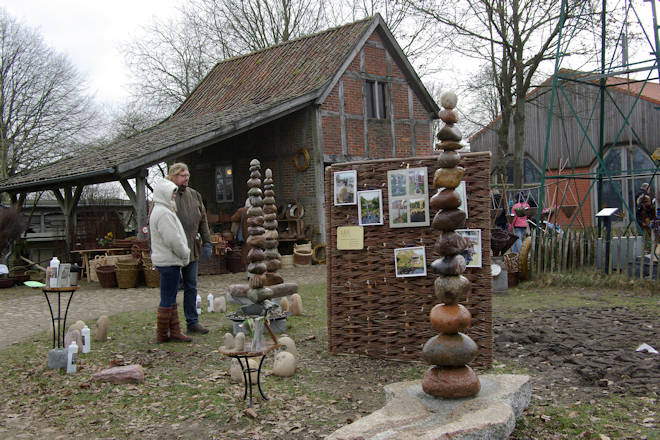 Impressionen vom Kunsthandwerkermarkt im Freilichtmuseum am Kiekeberg in Rosengarten