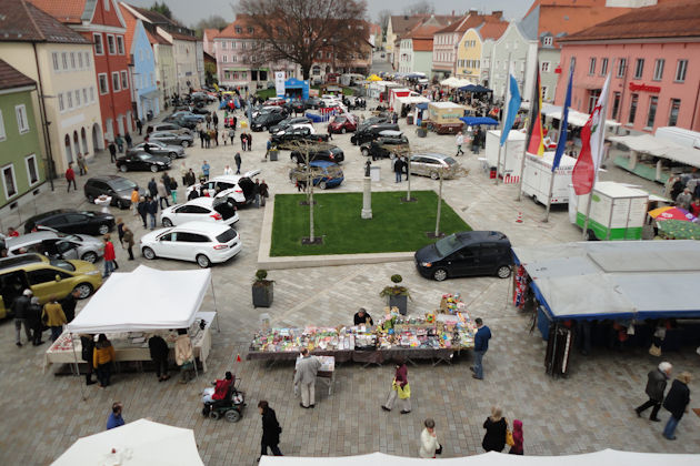 Impressionen vom Frühjahrsmarkt in Bad Griesbach