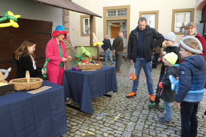Impressionen vom Frühlingsmarkt in Kleinlangheim