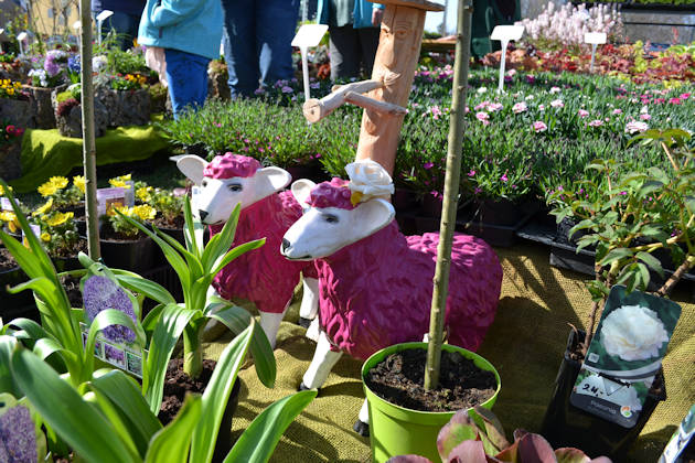 Impressionen vom Frühlingsmarkt im Schlosspark Moritzburg in Zeitz