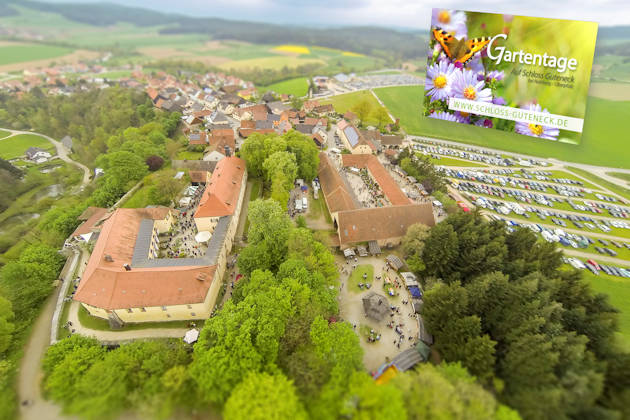 Impressionen von den Gartentagen mit Frühlings- und Ostermarkt auf Schloss Guteneck