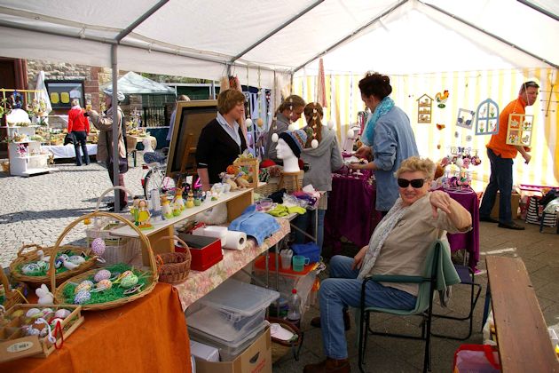 Impressionen vom Internationalen Ostermarkt in Wiesbaden-Bierstadt