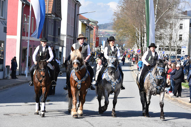 Impressionen vom Leonhardi-Ritt in Furth im Wald
