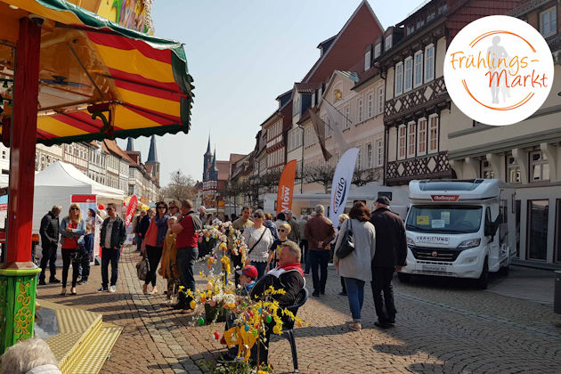 Impressionen vom Frühlingsmarkt in Duderstadt