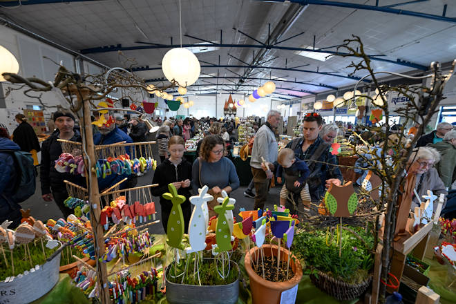 Impressionen vom Ostereiermarkt in Michelstadt