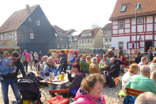 Impressionen vom Ostereiermarkt in Zella-Mehlis