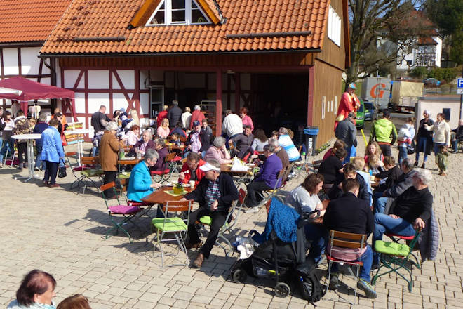 Impressionen vom Ostereiermarkt in Zella-Mehlis