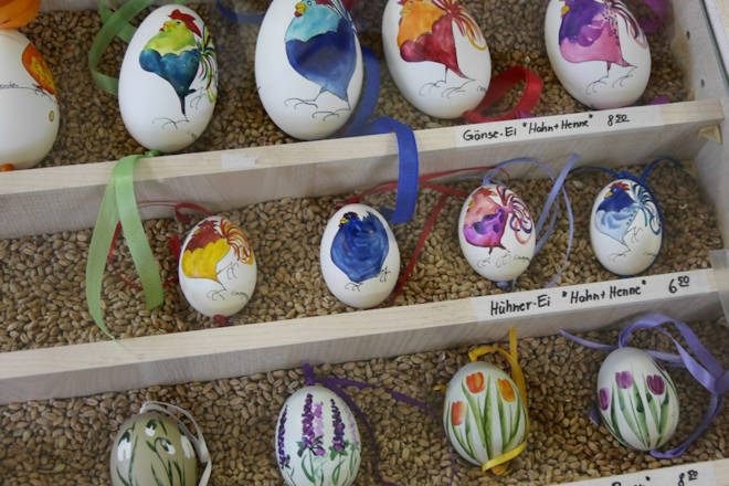 Impressionen vom Ostermarkt auf Burg Ludwigstein in Witzenhausen