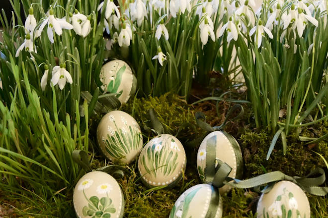 Impressionen vom Ostermarkt auf Burg Ludwigstein in Witzenhausen