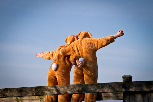 Impressionen vom Ostermarkt im Charlottenhof in Klanxbüll
