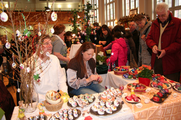 Impressionen vom Ostermarkt im Dominikanerkloster in Frankfurt (Main)