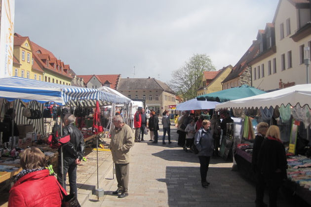 Impressionen vom Frühlingsmarkt in Bad Lauchstädt
