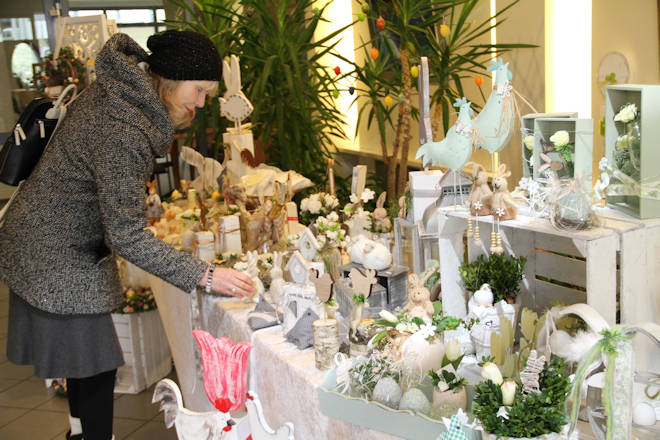 Impressionen vom Kreativ- und Kunsthandwerkermarkt beim Frühlingserwachen in Borken (Hessen)