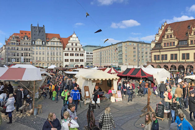 Impressionen vom Ostermarkt in Leipzig