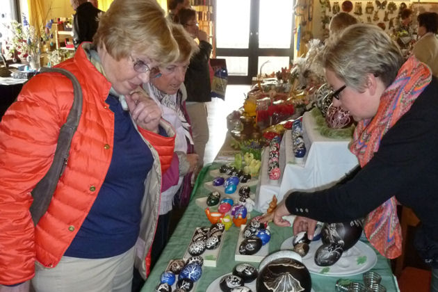 Impressionen vom Lindenfelser Hobby-, Künstler- und Ostermarkt