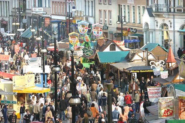 Impressionen vom Ostermarkt in Rostock