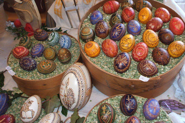 Impressionen vom Oster- und Hobbymarkt in Schlierbach bei Bad Endbach