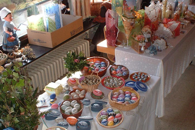 Impressionen vom Oster- und Hobbymarkt in Schlierbach bei Bad Endbach