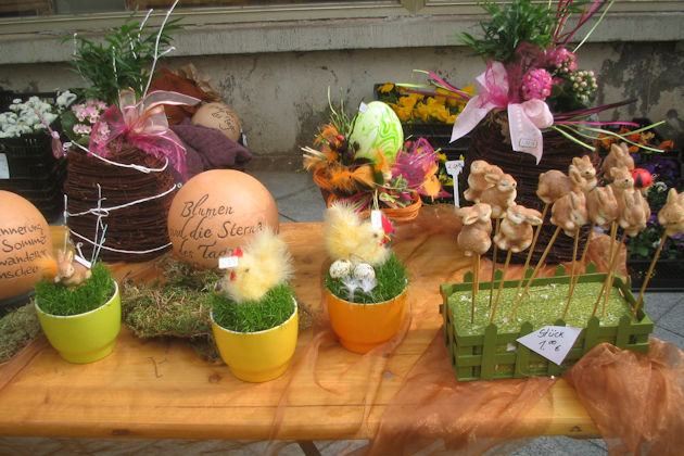 Impressionen vom Ostermarkt in Sonneberg