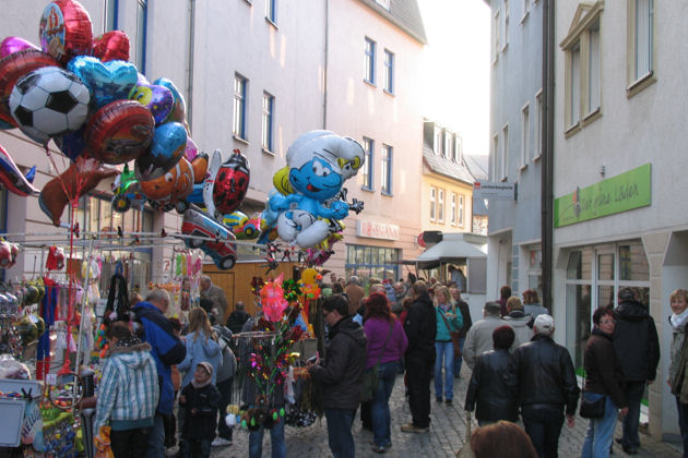 Eindrücke vom Ostermarkt in Zeulenroda