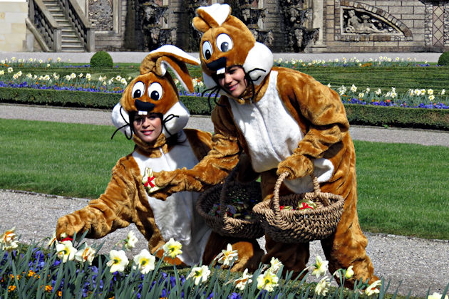 Impressionen vom Osterspaziergang in den Herrenhäuser Gärten in Hannover