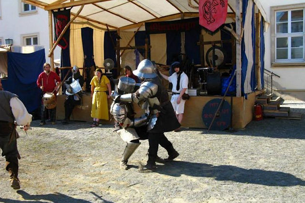 Impressionen vom Ritterfest auf Schloss Diedersdorf bei Großbeeren